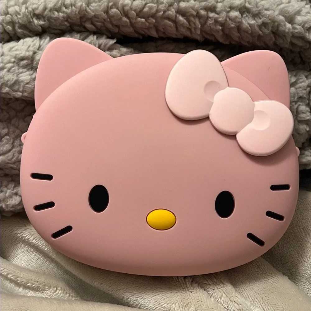 Hello Kitty Pink Large Crossbody Bag Kawaii Pink Hello Kitty Silicone